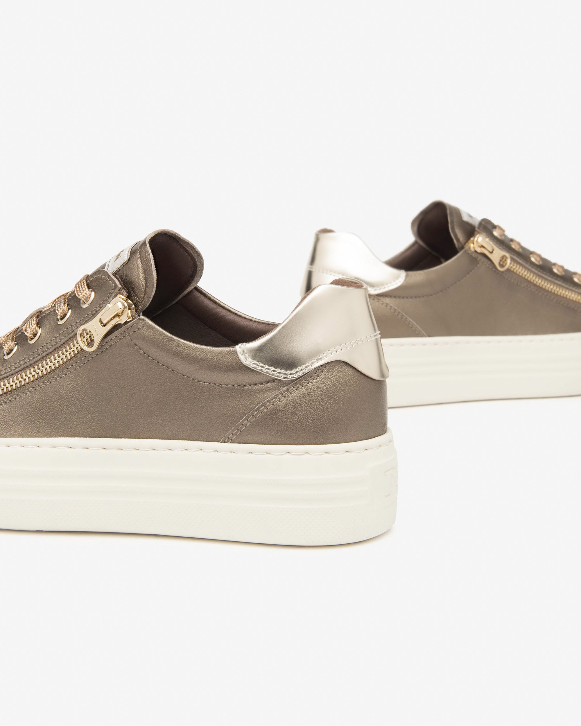 Nero Giardini Sneakers baskets femme cuir et tissu pointure 35-41