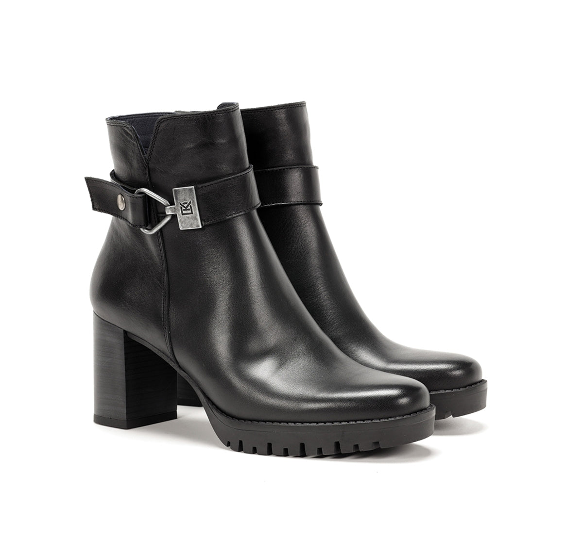 Dorking Evie D8961 bottines femme noir talon