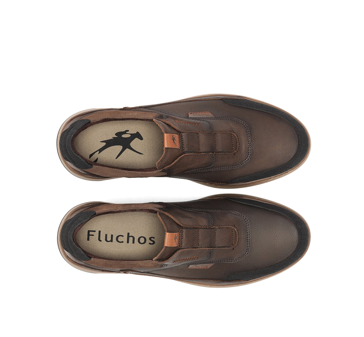 Fluchos Deportivos Jeff F2278 baskets marron lacets