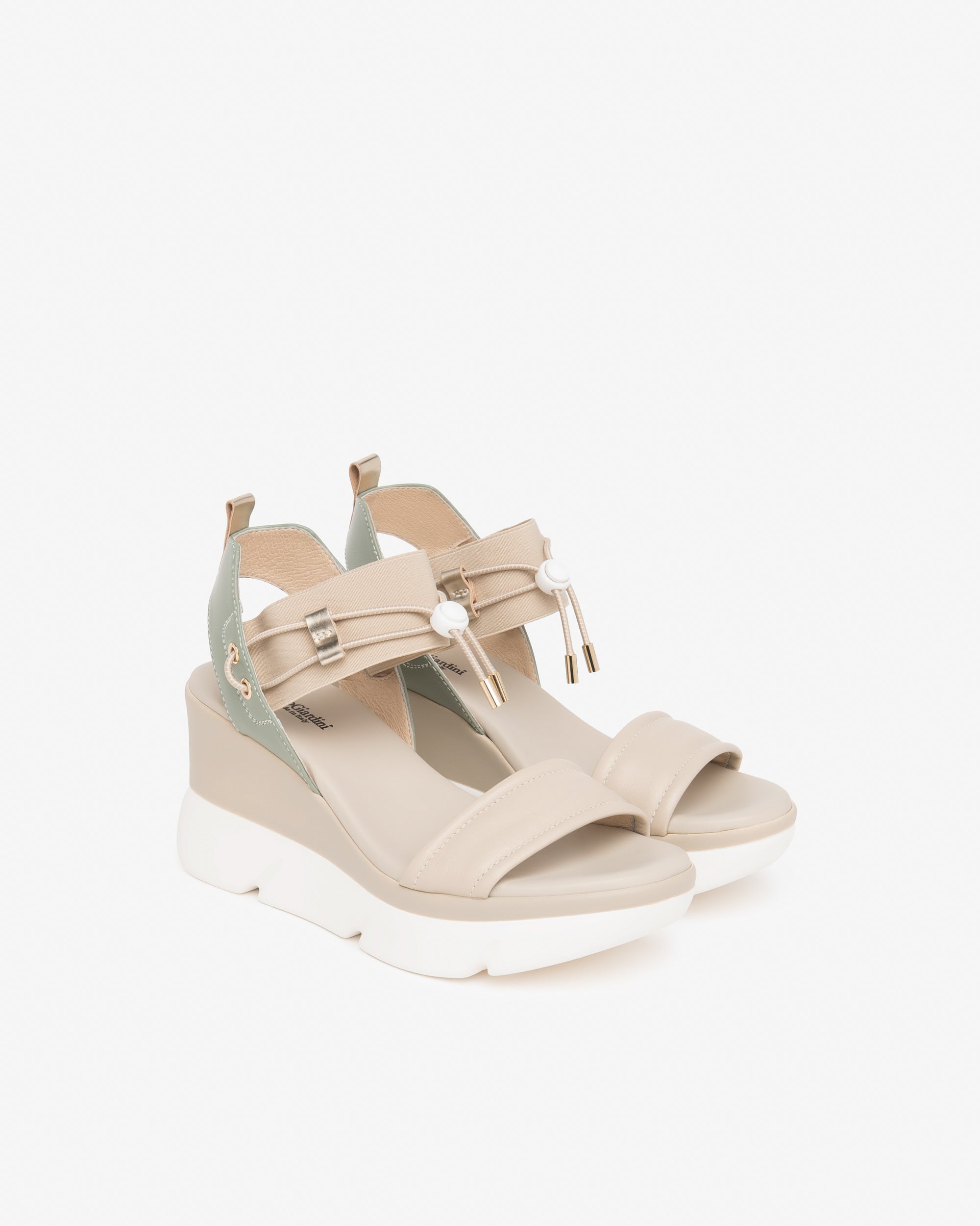 Nero Giardini Sandals sandales cuir tissu 38 été