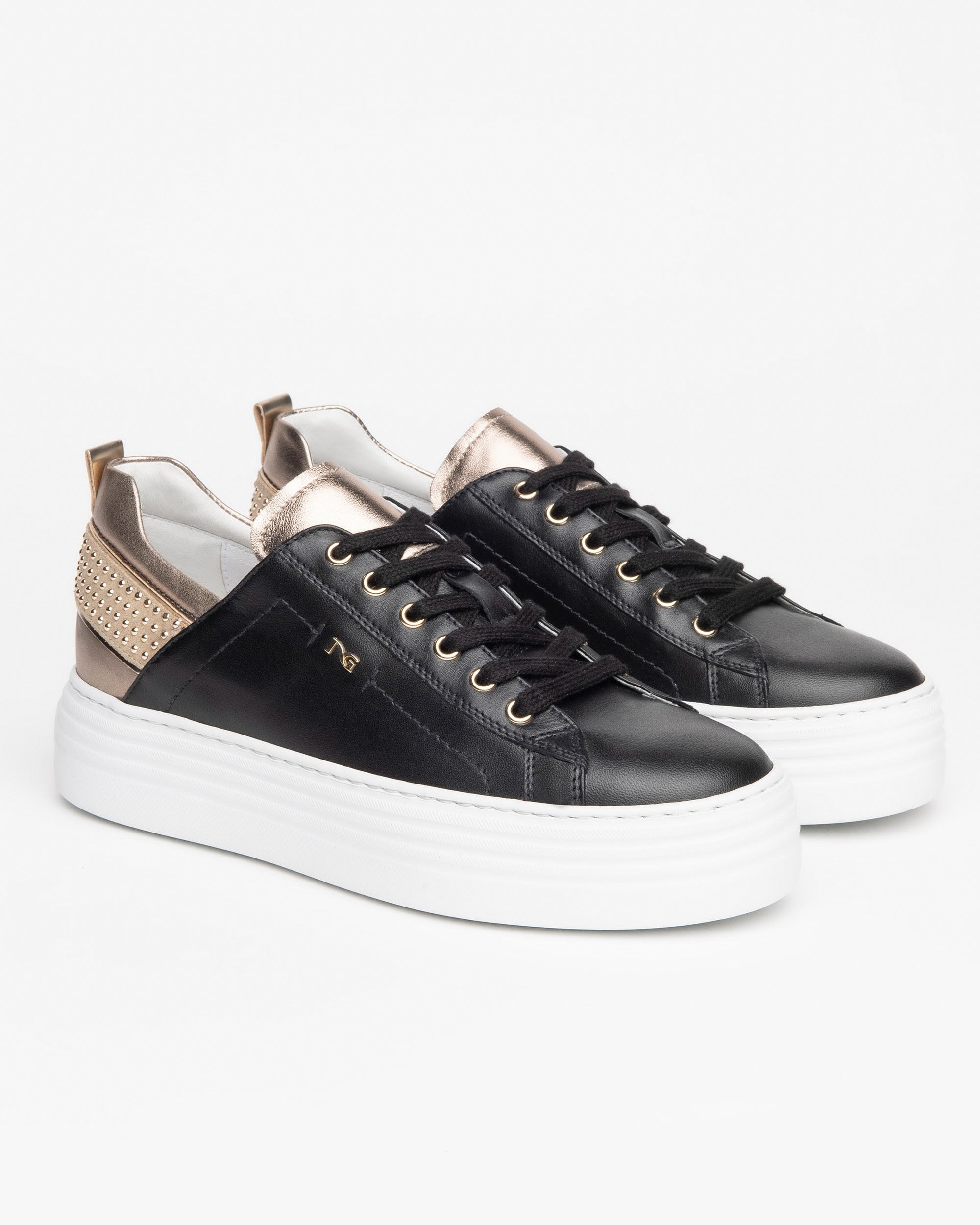 Nero Giardini Sneakers baskets femme cuir suède 38