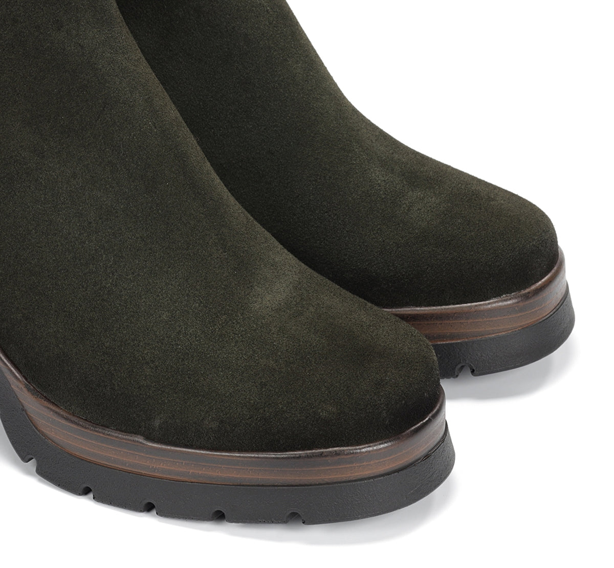 Dorking by Fluchos Safe D9414 bottines femme vert talon
