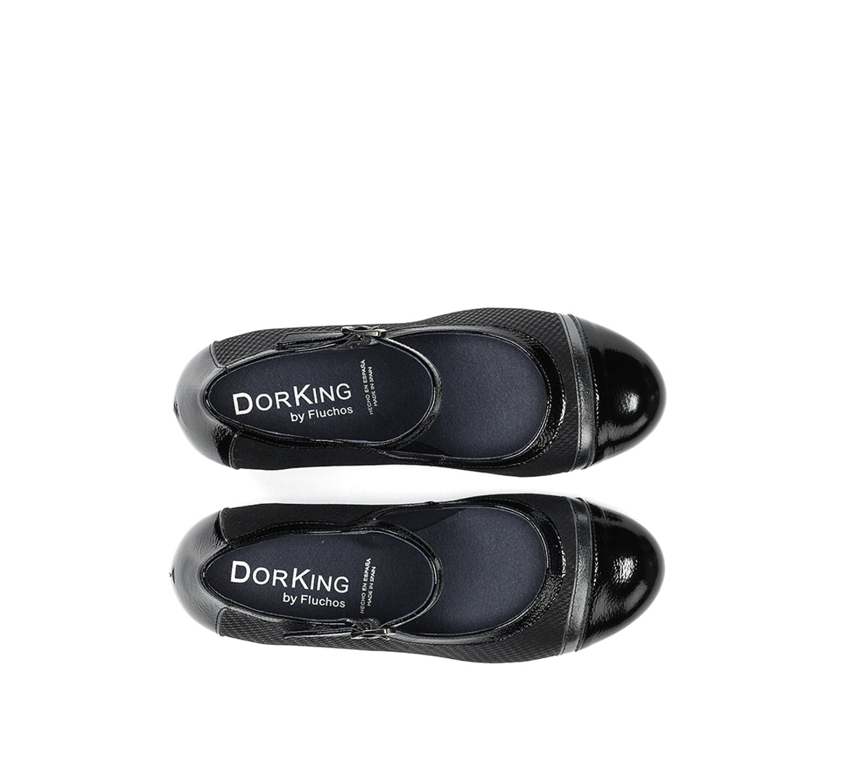 Dorking Rodin D8669 Bottines Noir Femme Boucle