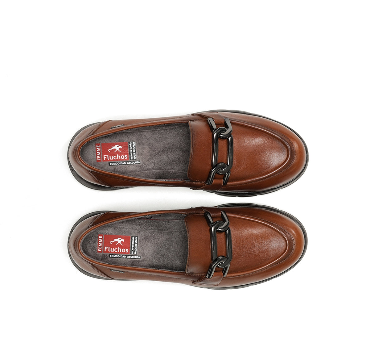 Fluchos Gladis F1794 mocassins femme marron