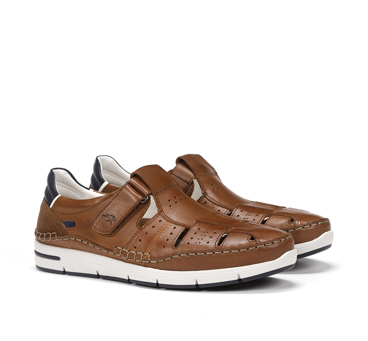 Fluchos Yannic F1444 sandale homme marron cuir