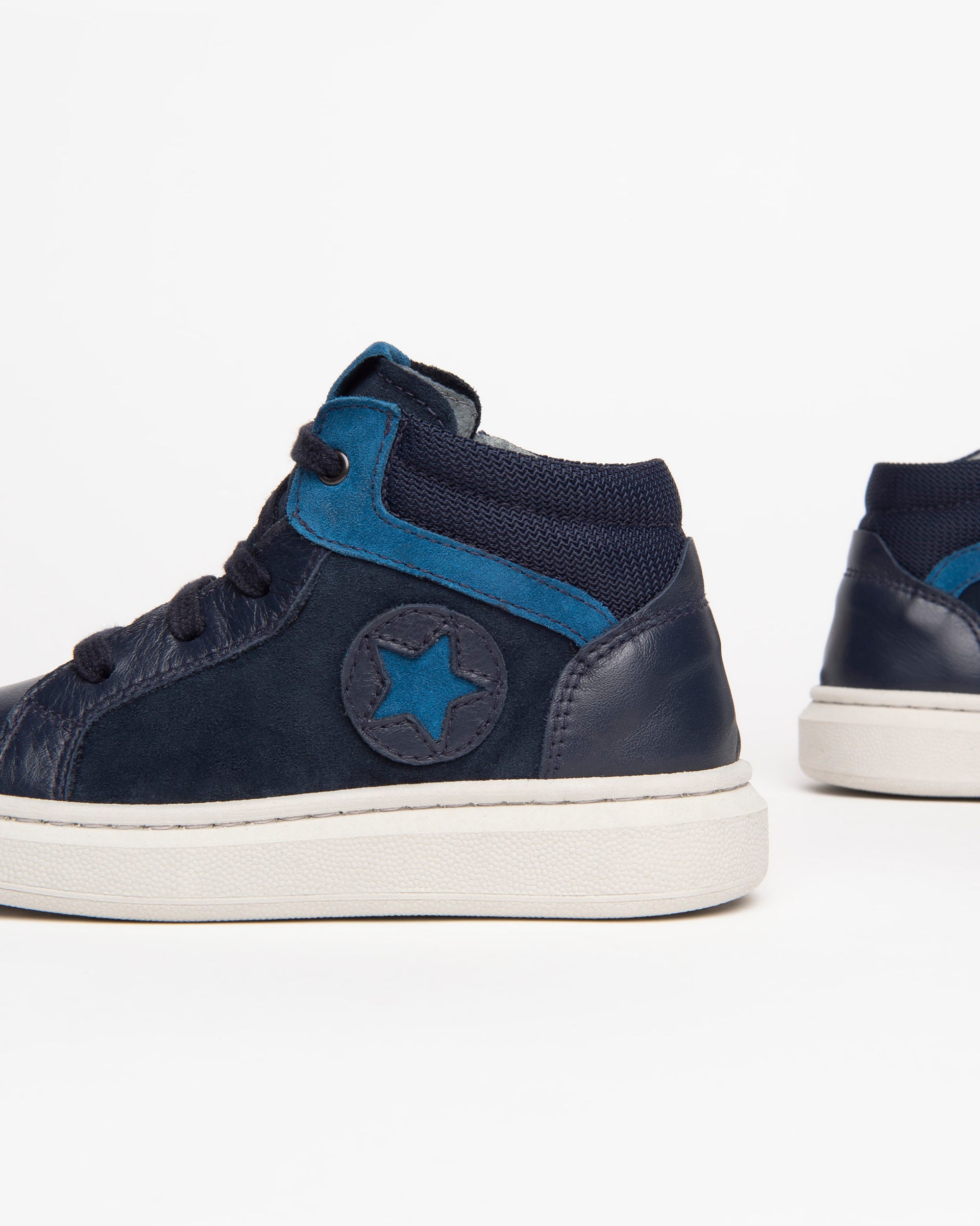 Nero Giardini Sneakers Basket Garçon Cuir Zip