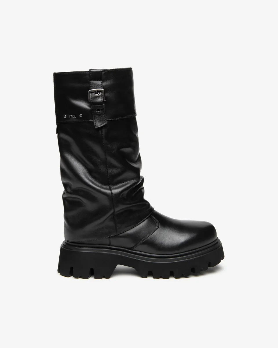 Nero Giardini Boots bottes cuir femme talon
