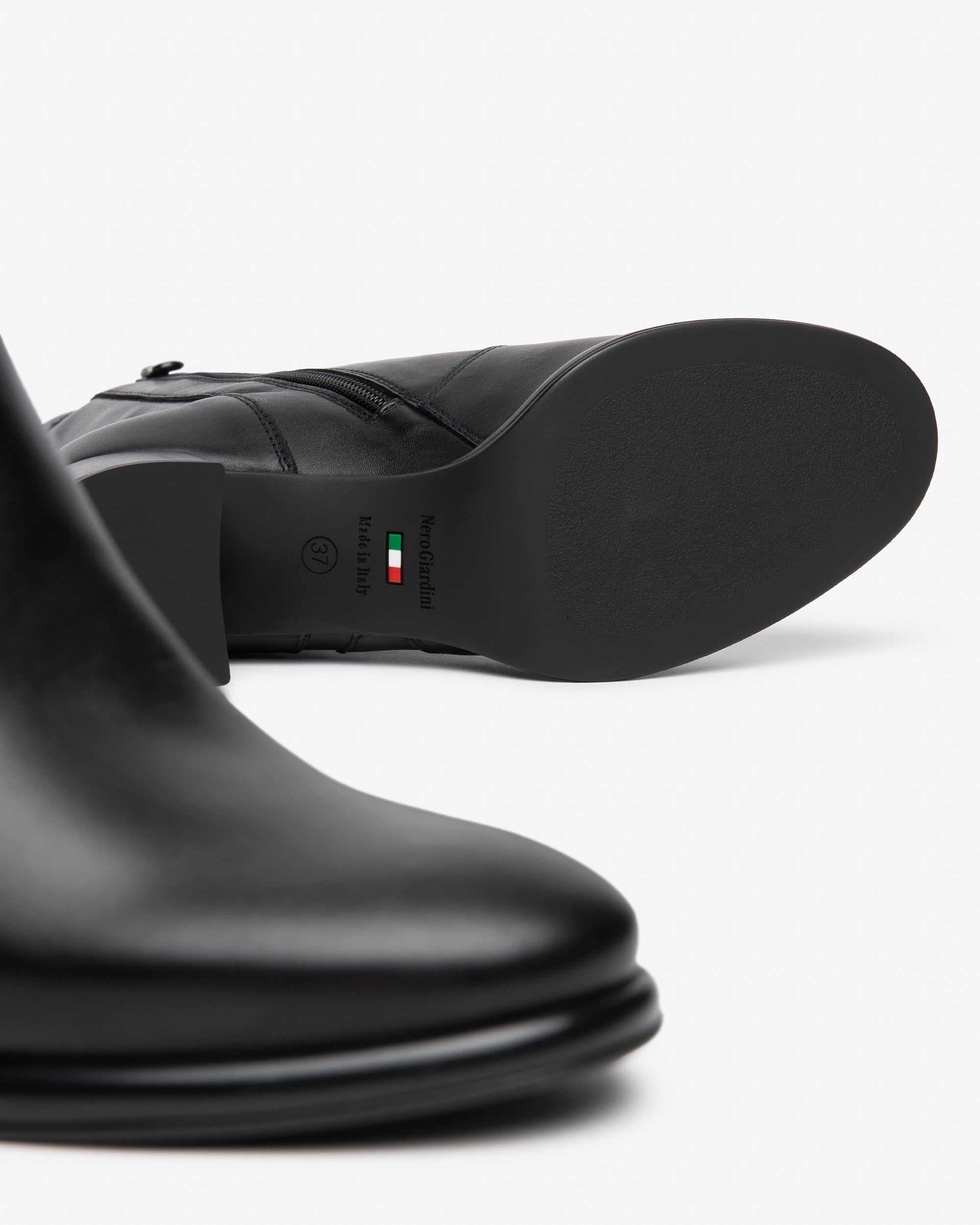Nero Giardini Booties bottines cuir talon 60 mm