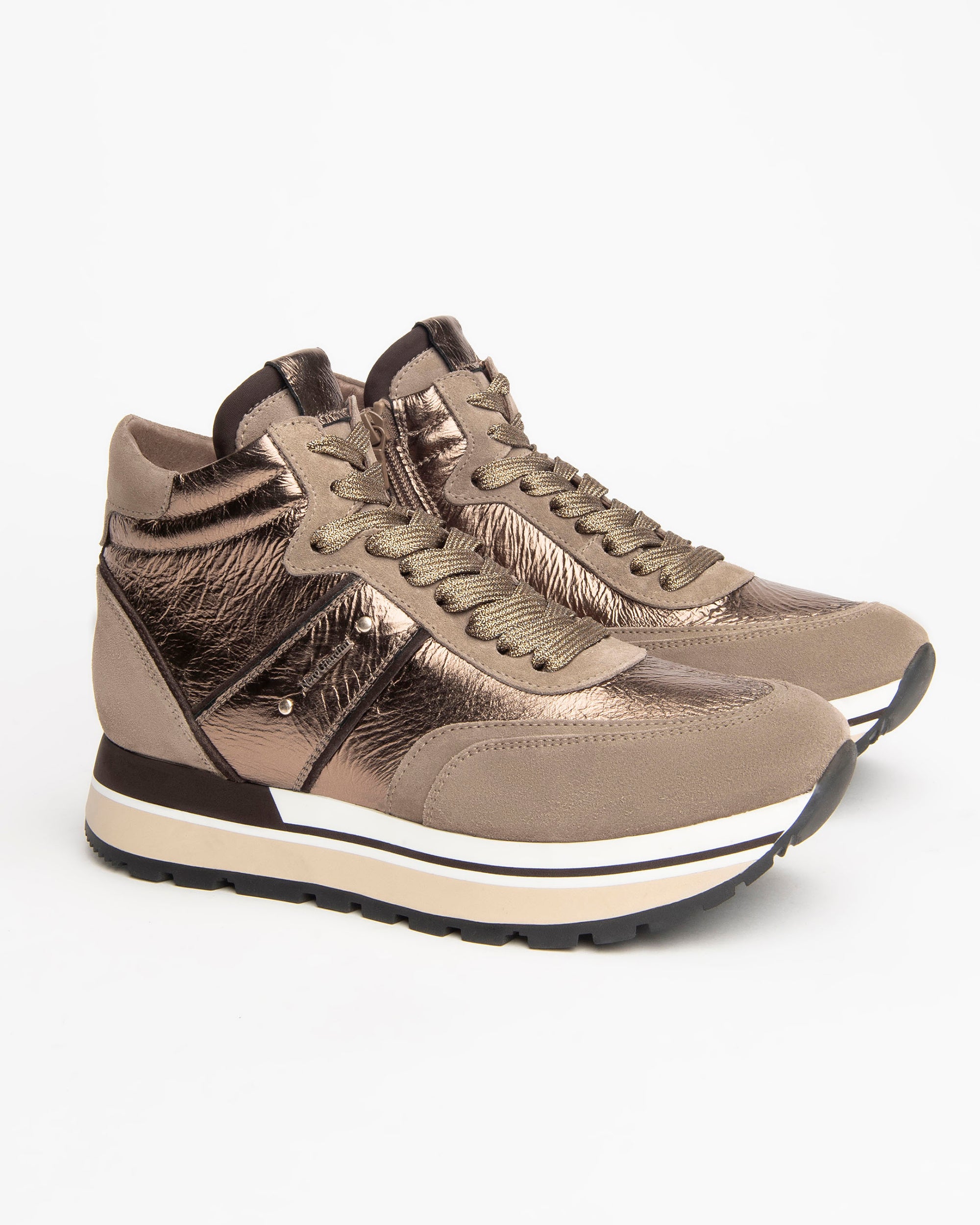 Nero Giardini Sneakers baskets montantes cuir suède 38
