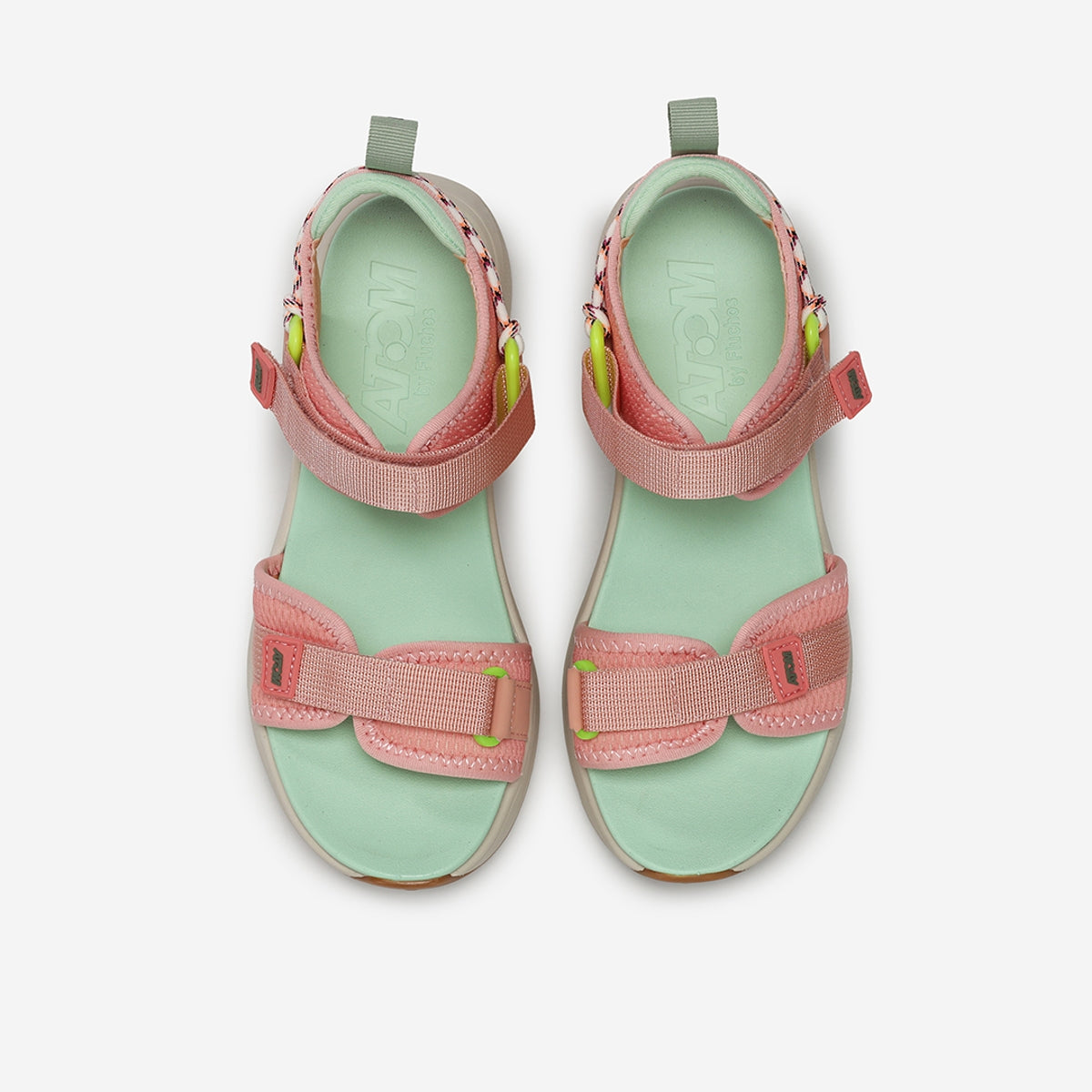 Atom by Fluchos Fusion V3 AT205 sandales rose