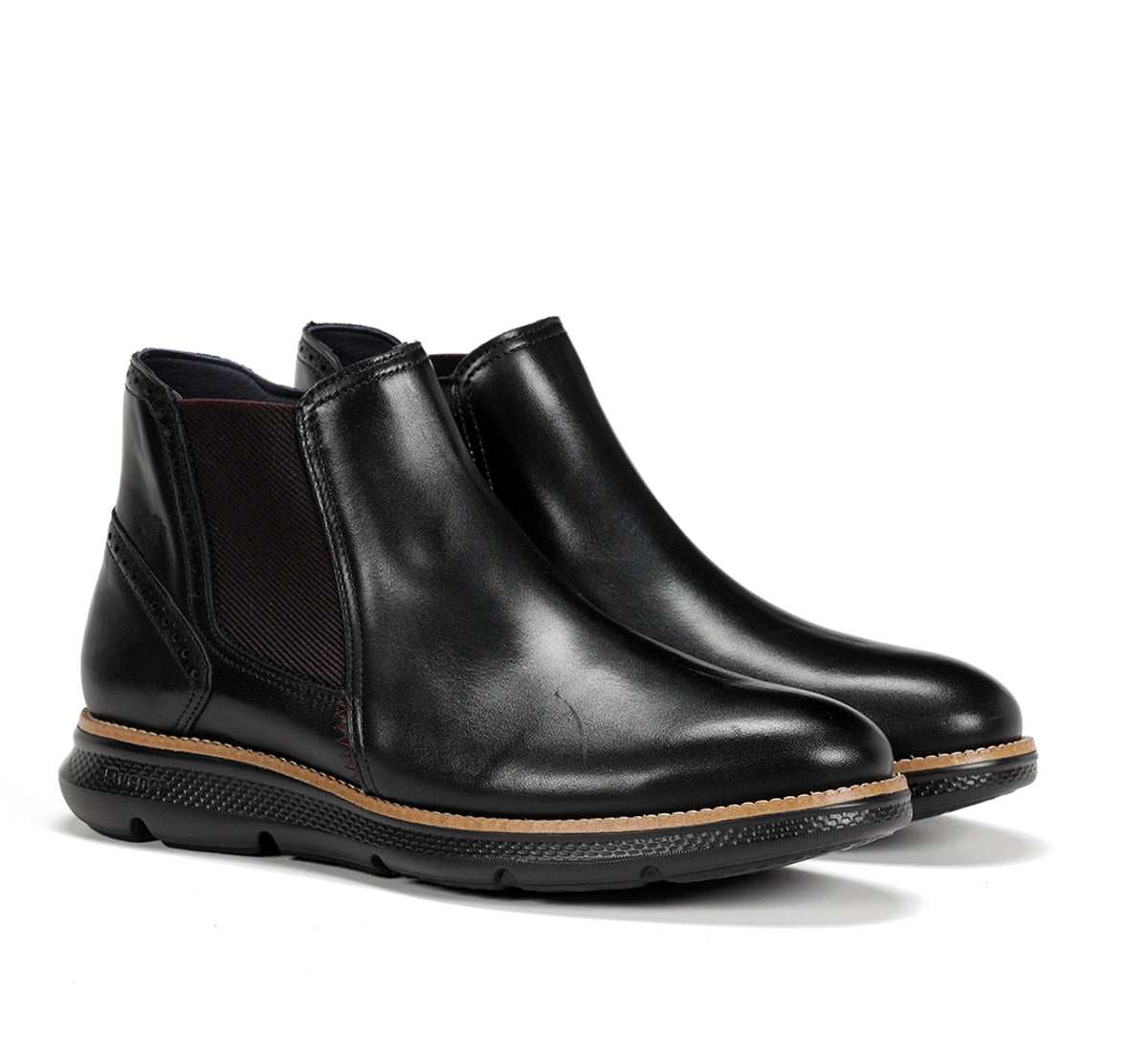 Fluchos William F1354 bottine noir homme cuir