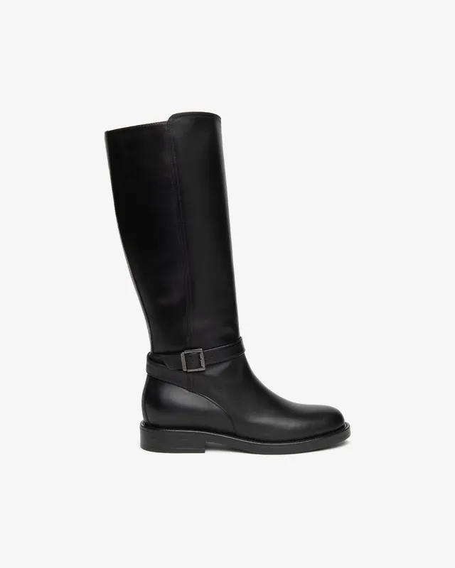Nero Giardini Boots Bottes Cuir Femme Talon 3 cm