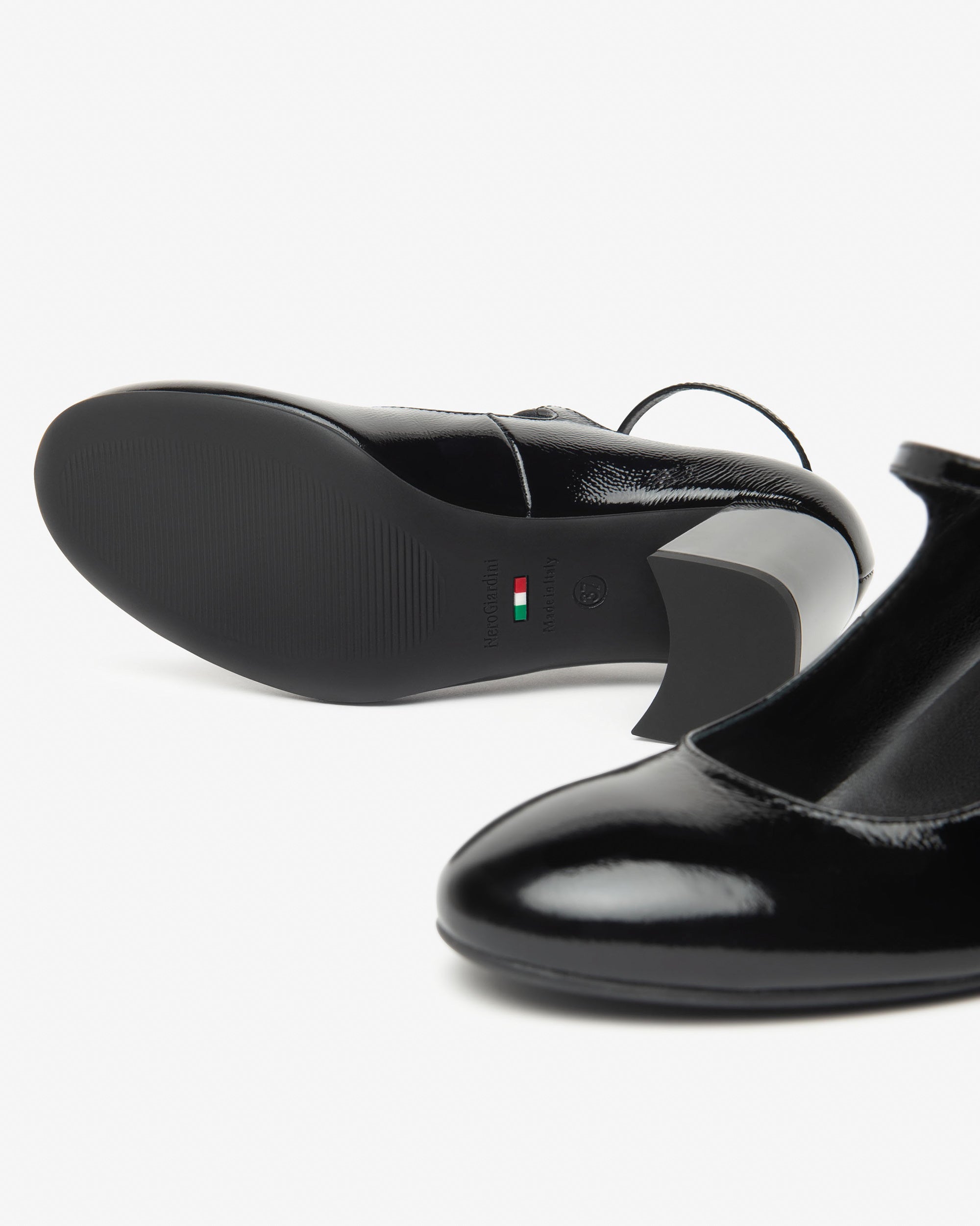Nero Giardini Décolleté escarpins cuir verni femme
