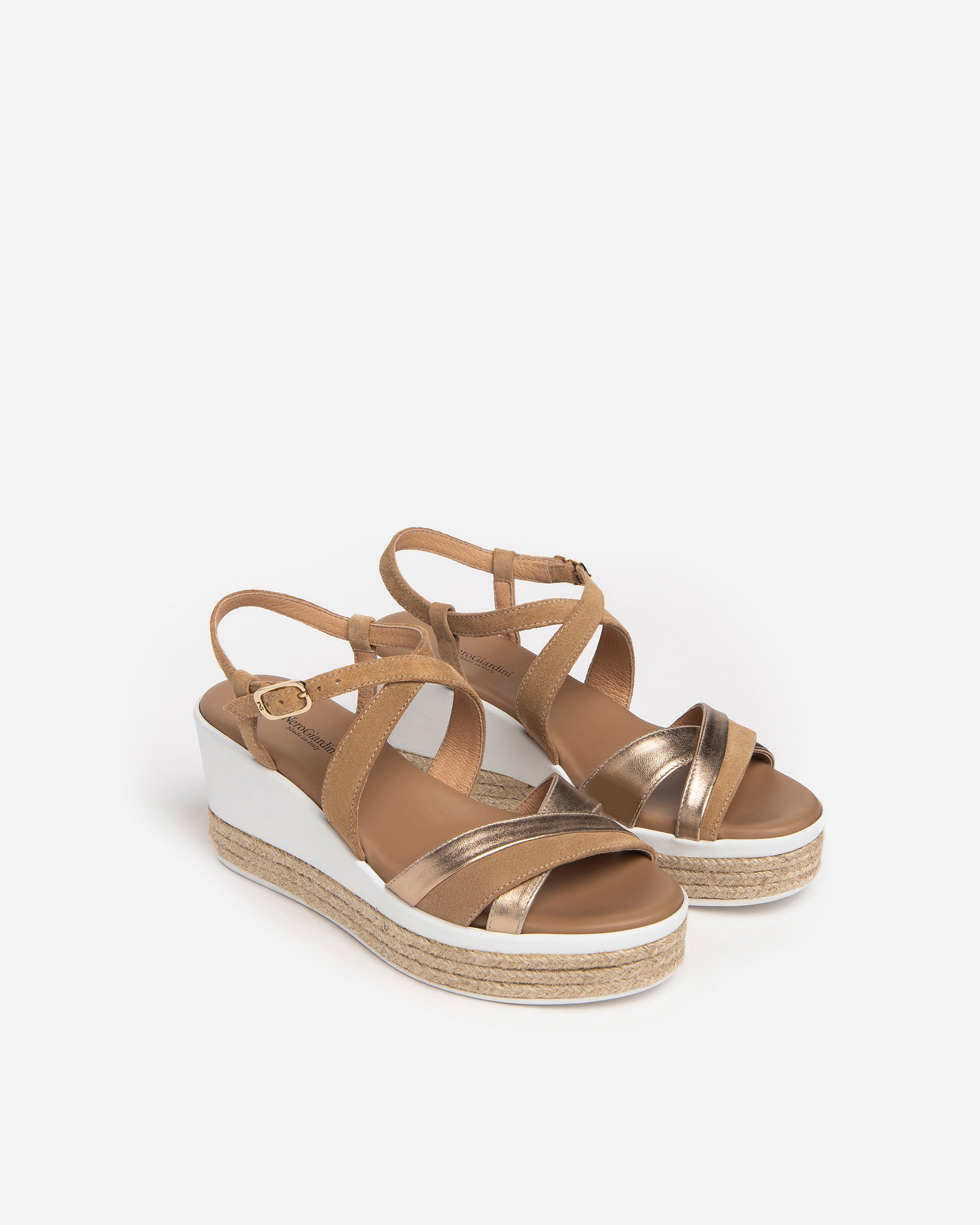 Nero Giardini Sandals sandales daim cuir femme 38