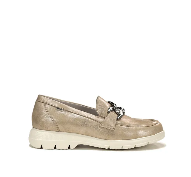 Fluchos Gladis F1937 mocassin doré femme