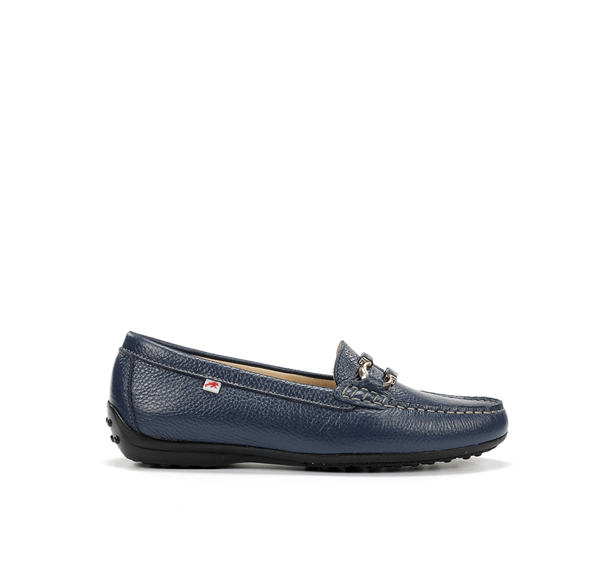 Fluchos Bruni F2156 mocassins femme bleus cuir
