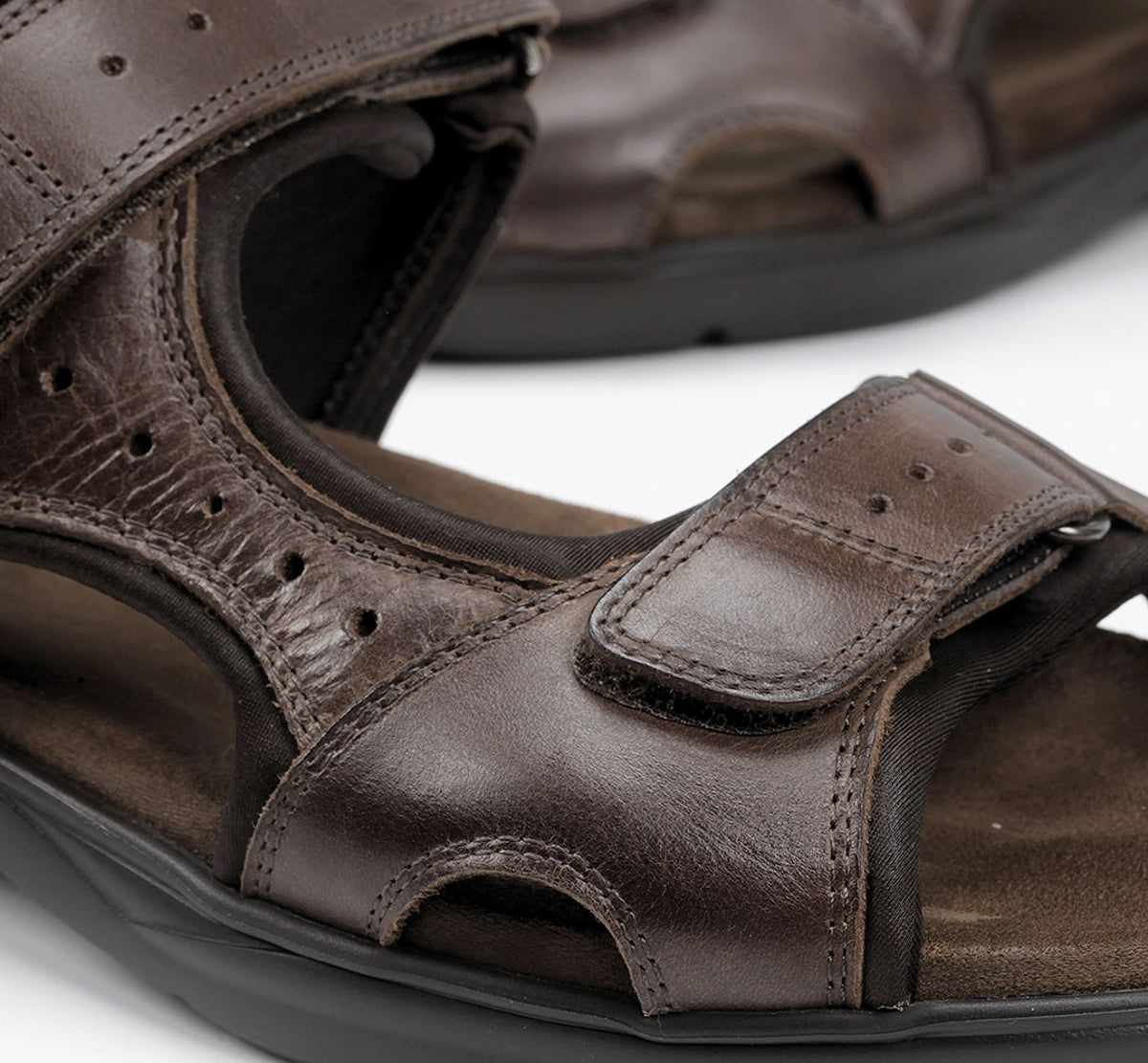 Fluchos Dozer F1201 sandale homme marron scratch