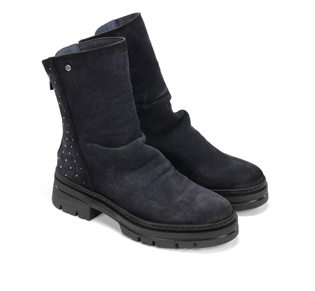 Dorking Cosmo D9397 bottines femme bleues semelle track