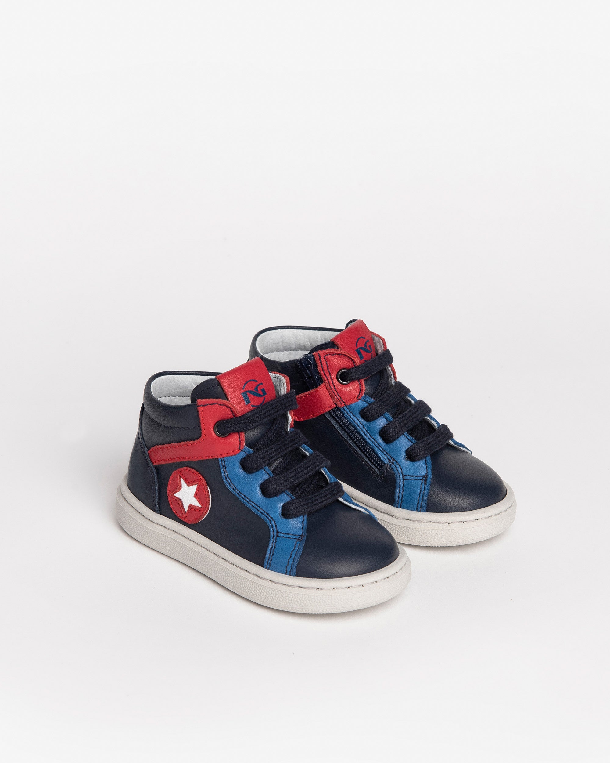Nero Giardini Sneakers cuir bébé garçon DryGo 19-24