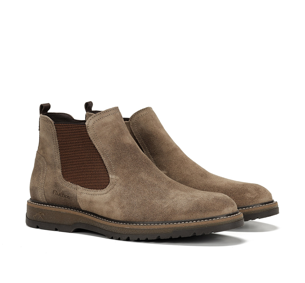 Fluchos Buggy F2323 bottines taupe homme cuir