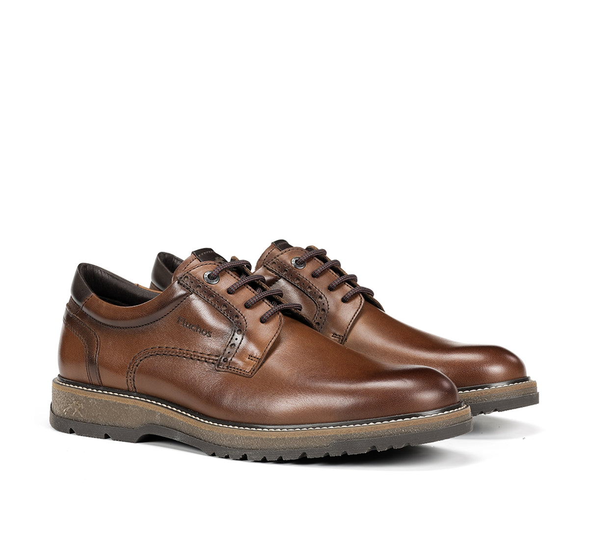 Fluchos Buggy F2319 chaussure homme marron classique