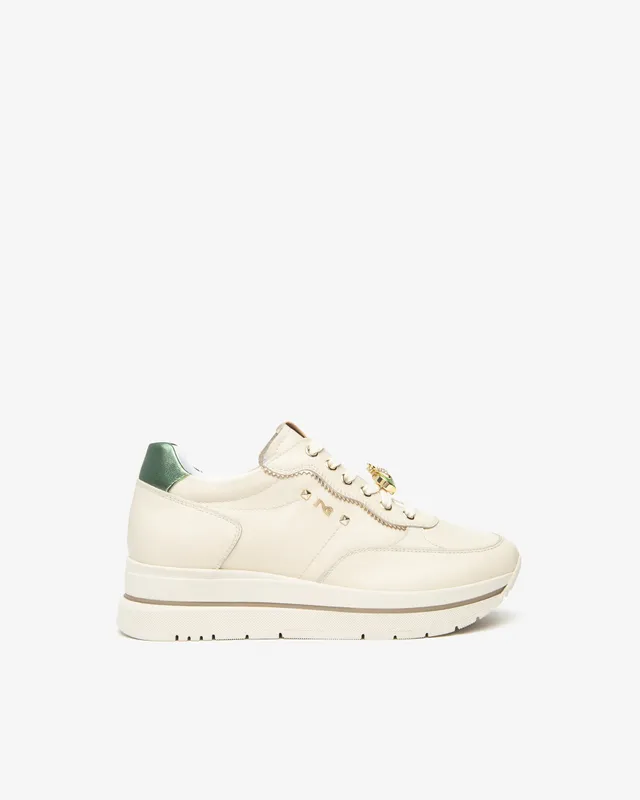 Nero Giardini Sneakers baskets femme cuir memory hiver