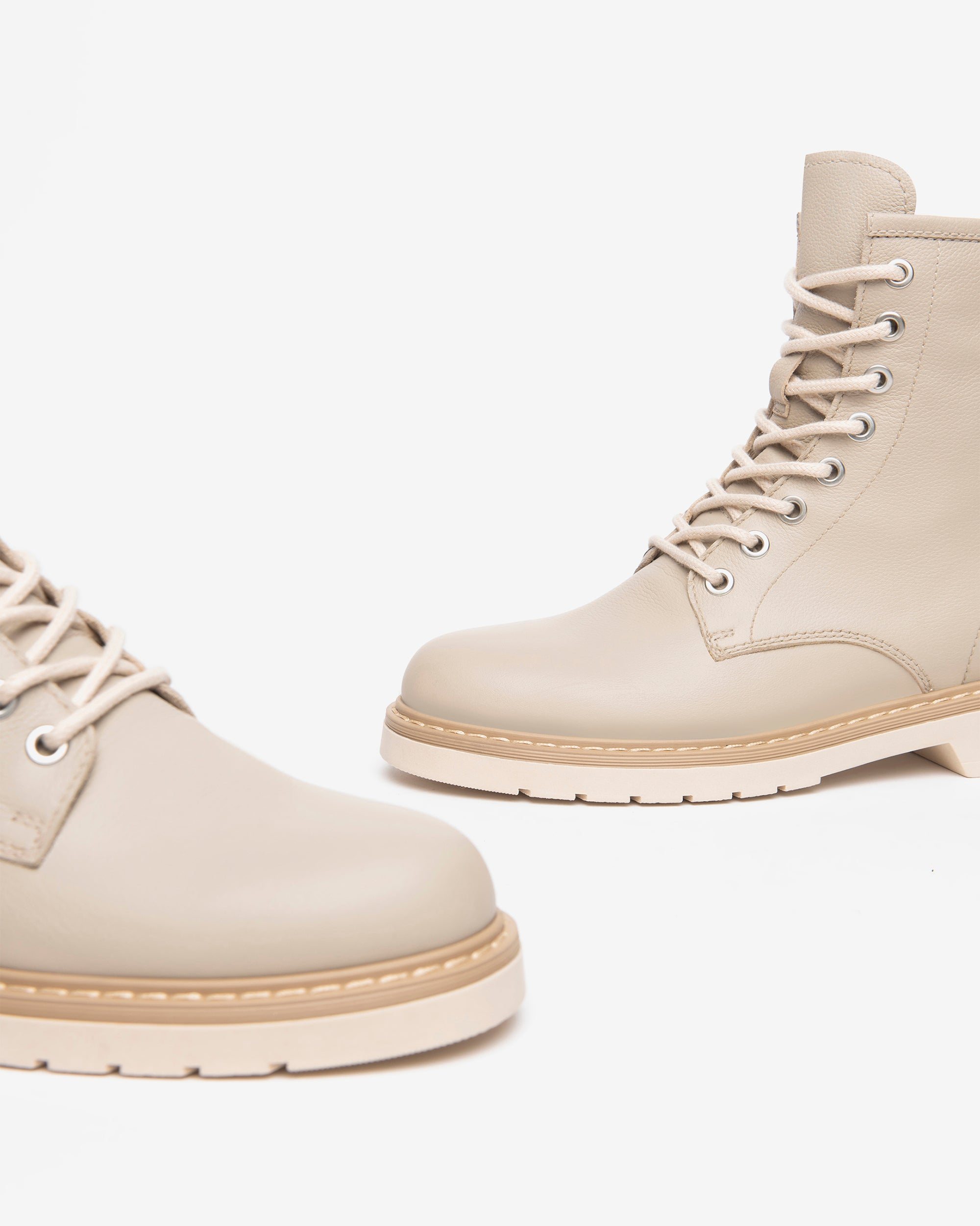 Nero Giardini Combat Boots rangers cuir verni femme