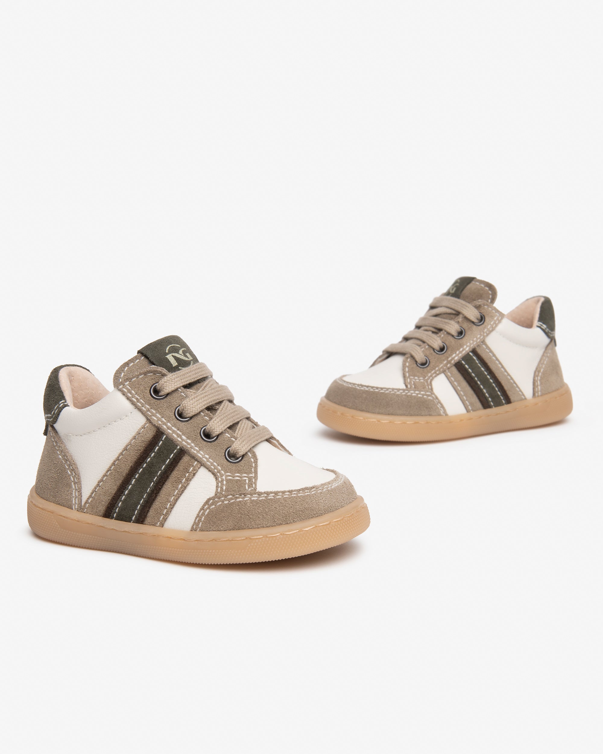 Nero Giardini Sneakers baskets daim cuir zip pointure 21