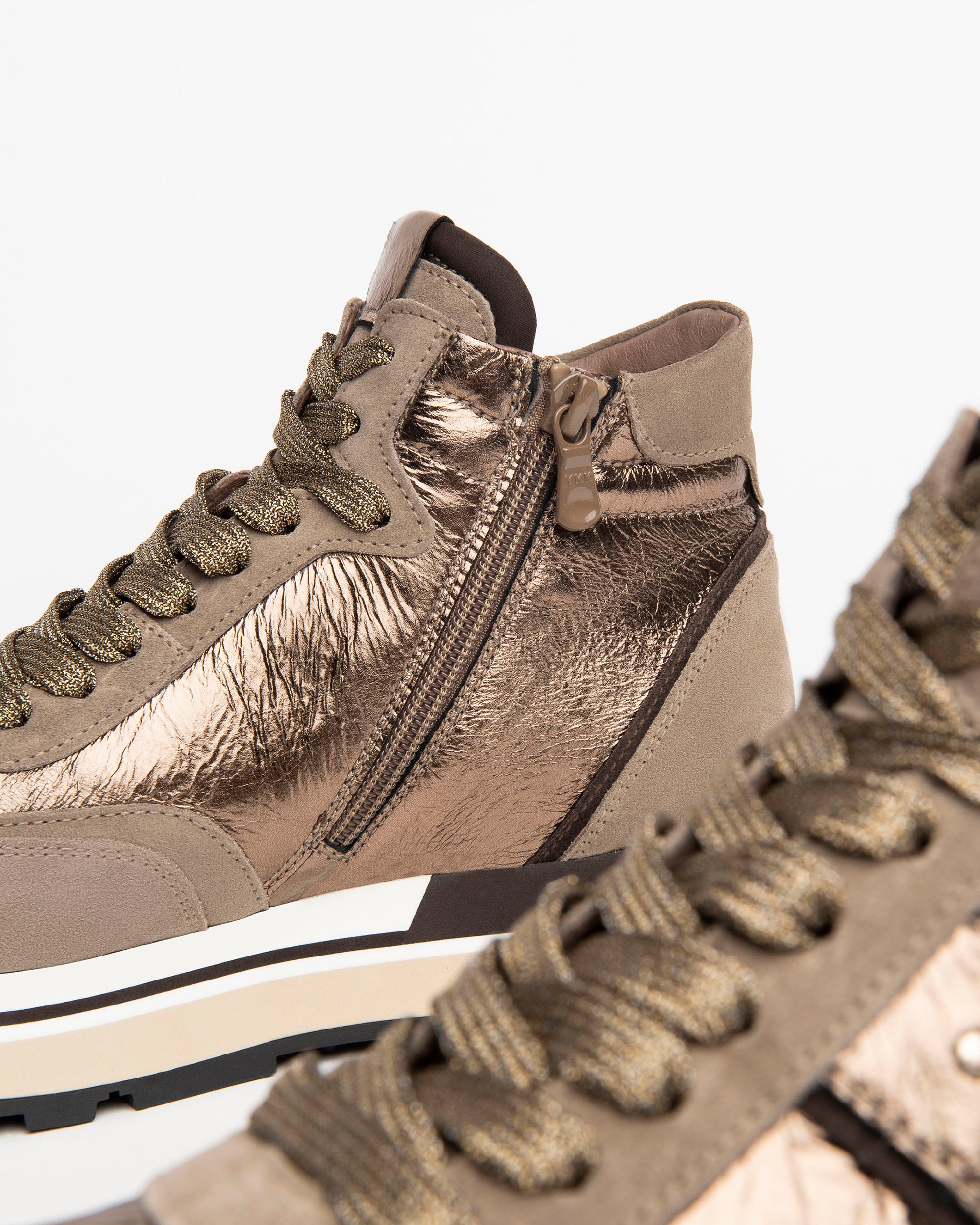Nero Giardini Sneakers baskets montantes cuir suède 38