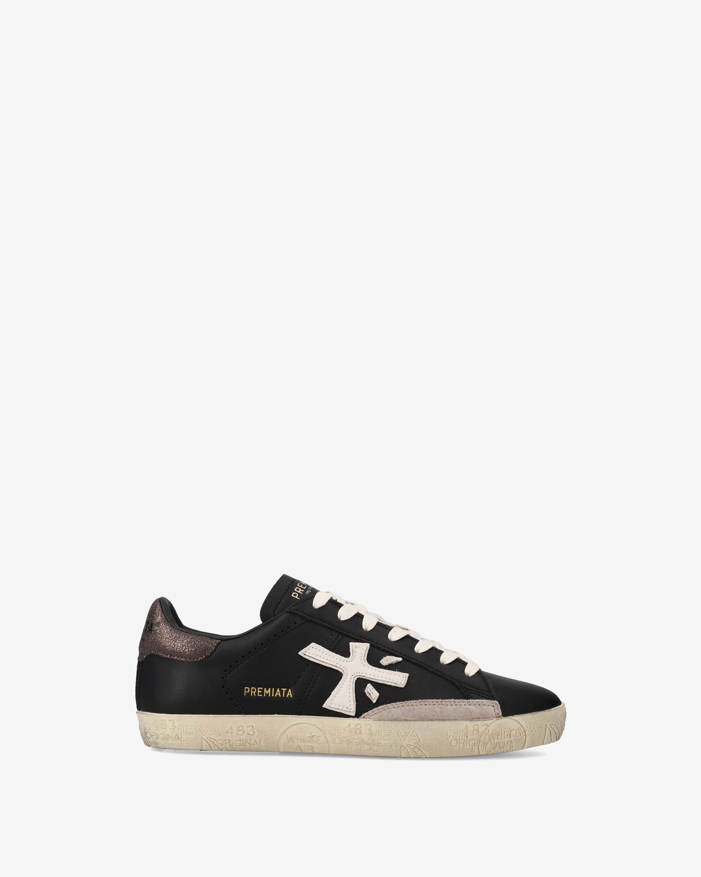 Premiata Stevend 7603 sneakers femme cuir noir