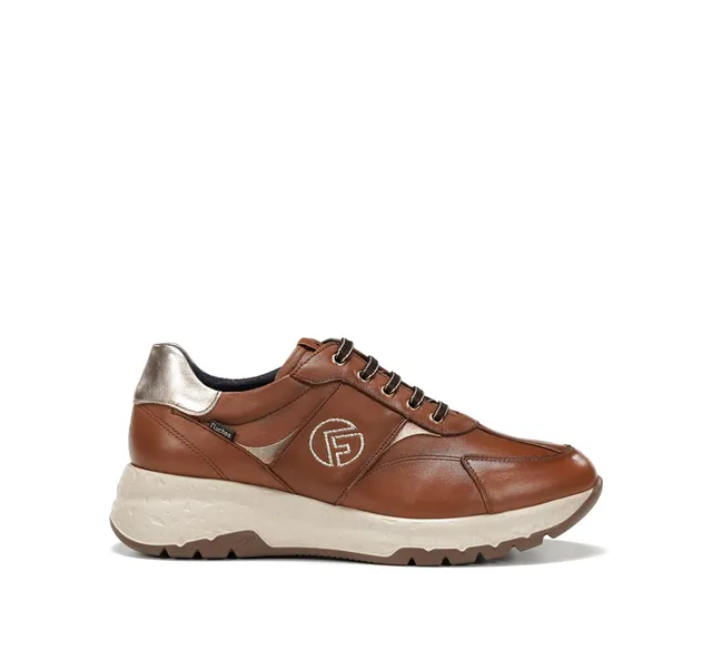 Fluchos Nexus F2309 baskets marron femme cuir