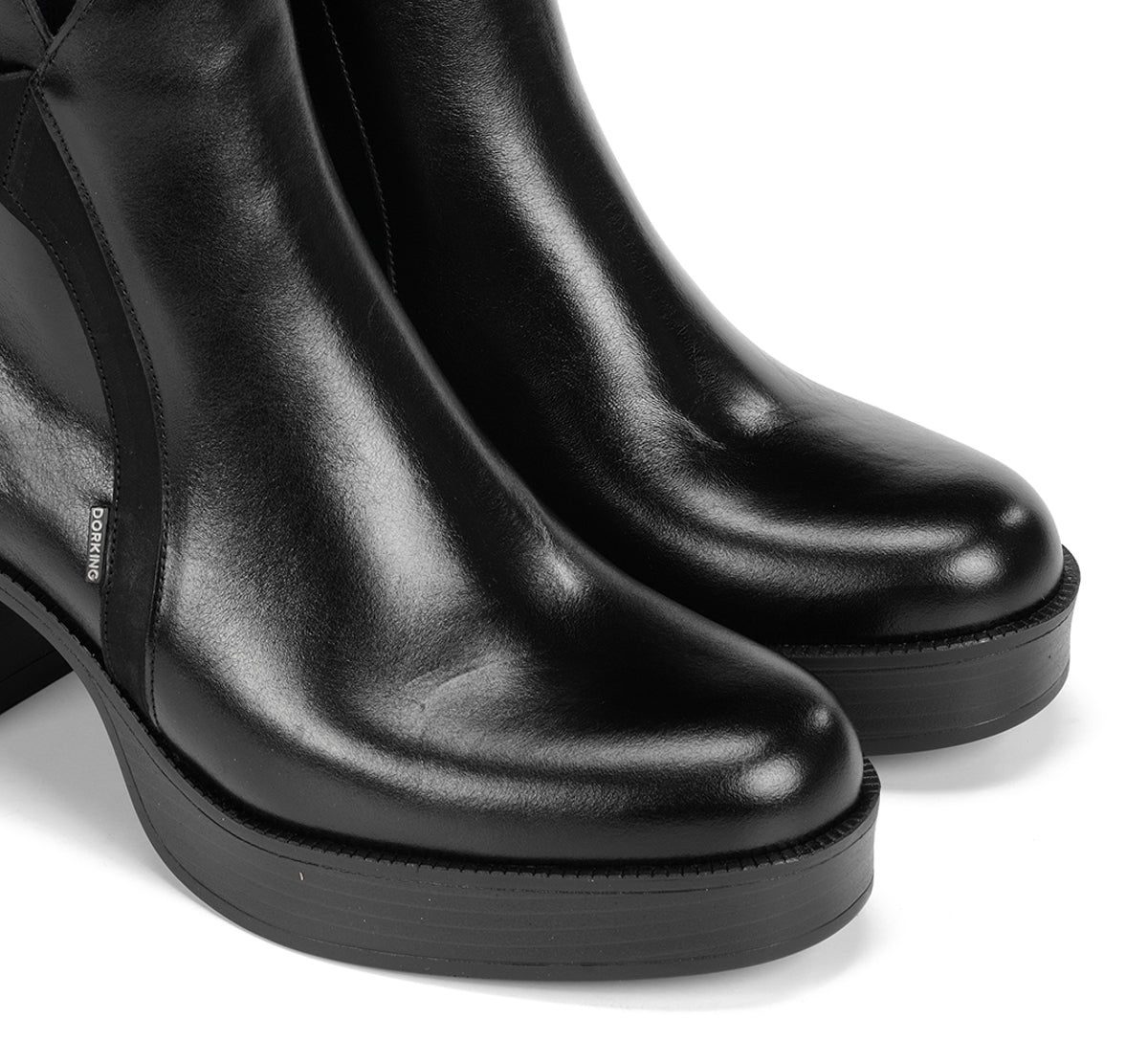 Dorking Bowy D9589 bottines talon noir