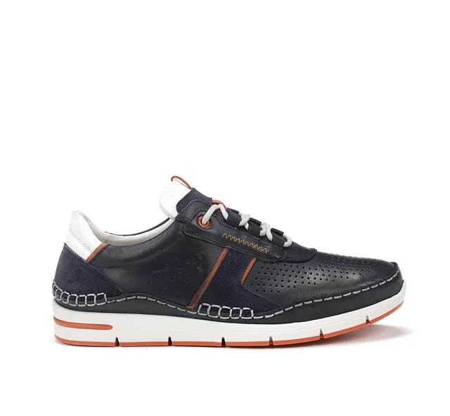 Fluchos Yannic F1442 baskets homme bleues lacets