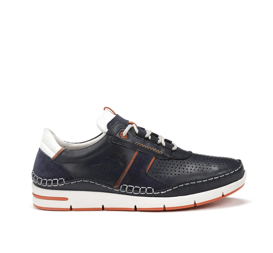Fluchos Yannic F1442 baskets homme bleues lacets