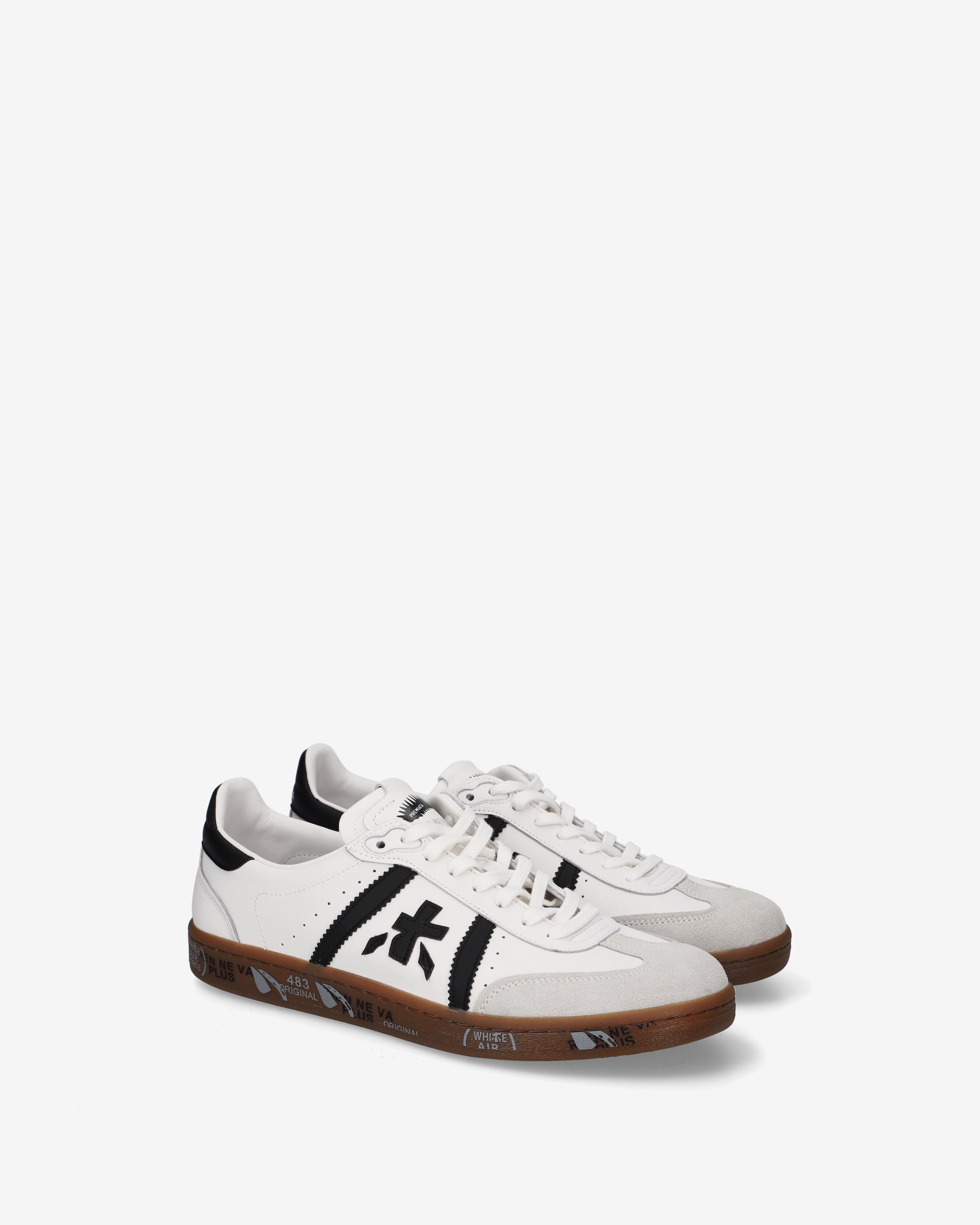Premiata Bonnie 7861 sneakers cuir blanc homme