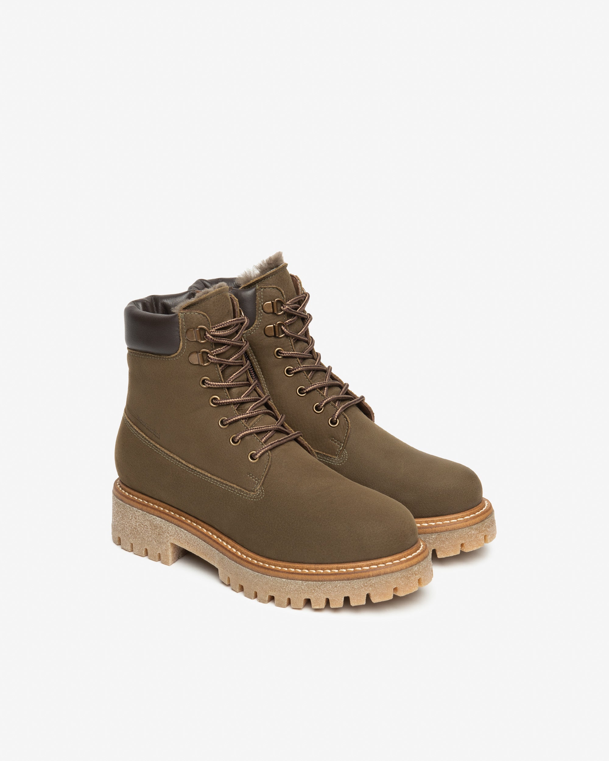 Nero Giardini Combat Boots rangers femme cuir