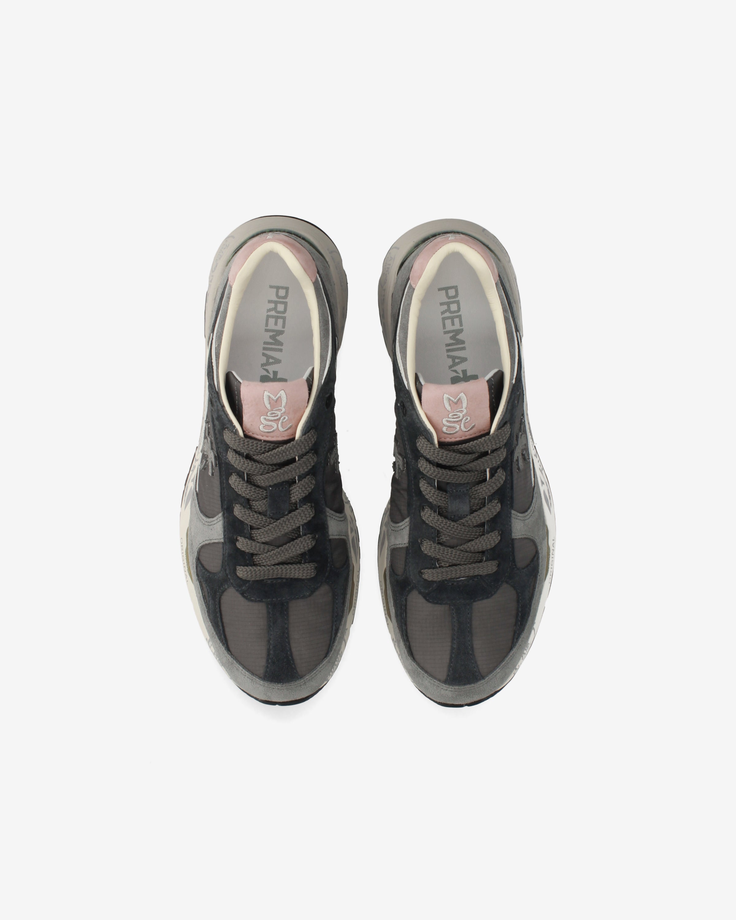 Premiata Sneakers Mased 8513 baskets gris rose 38