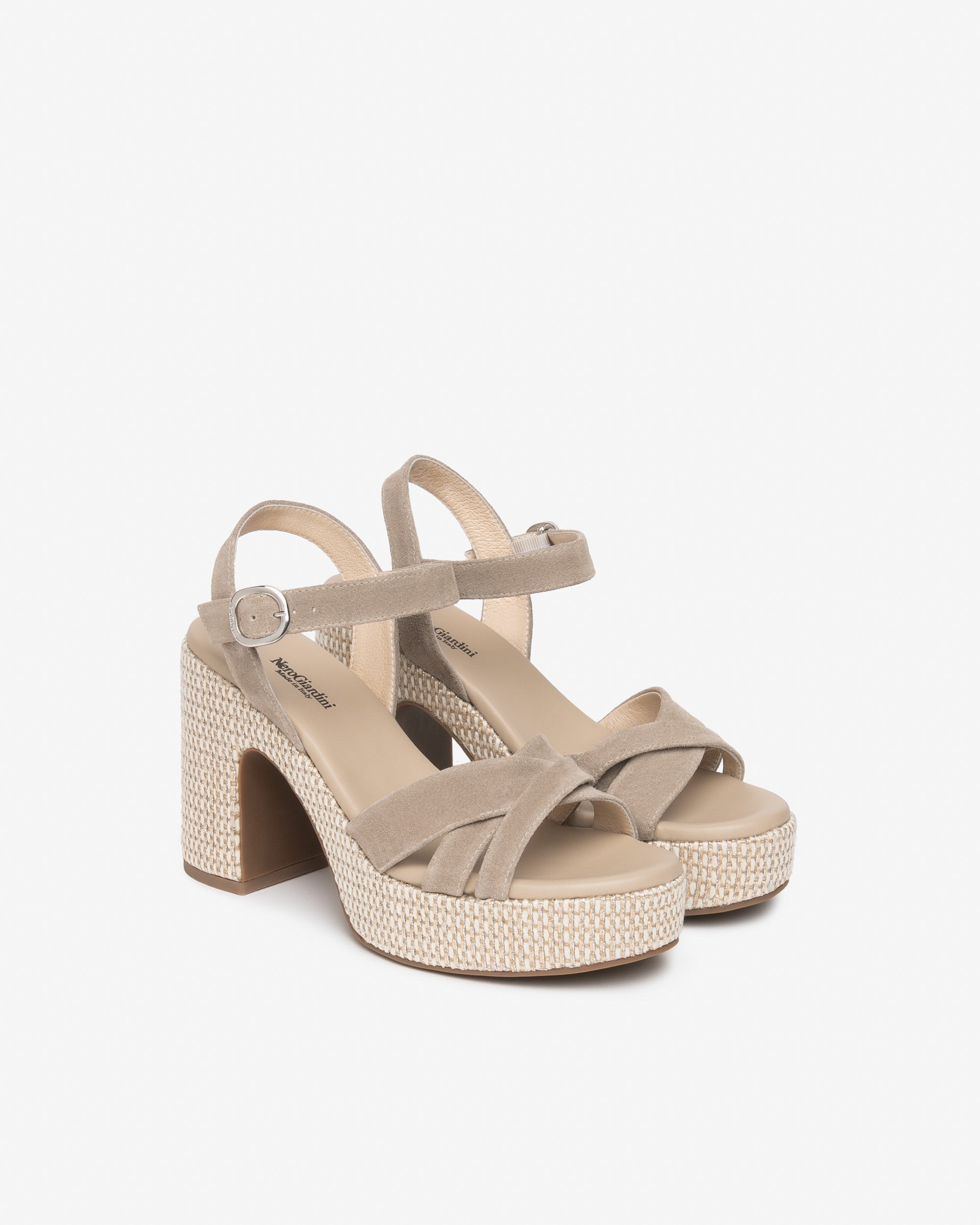 Nero Giardini Sandals sandales daim femme été