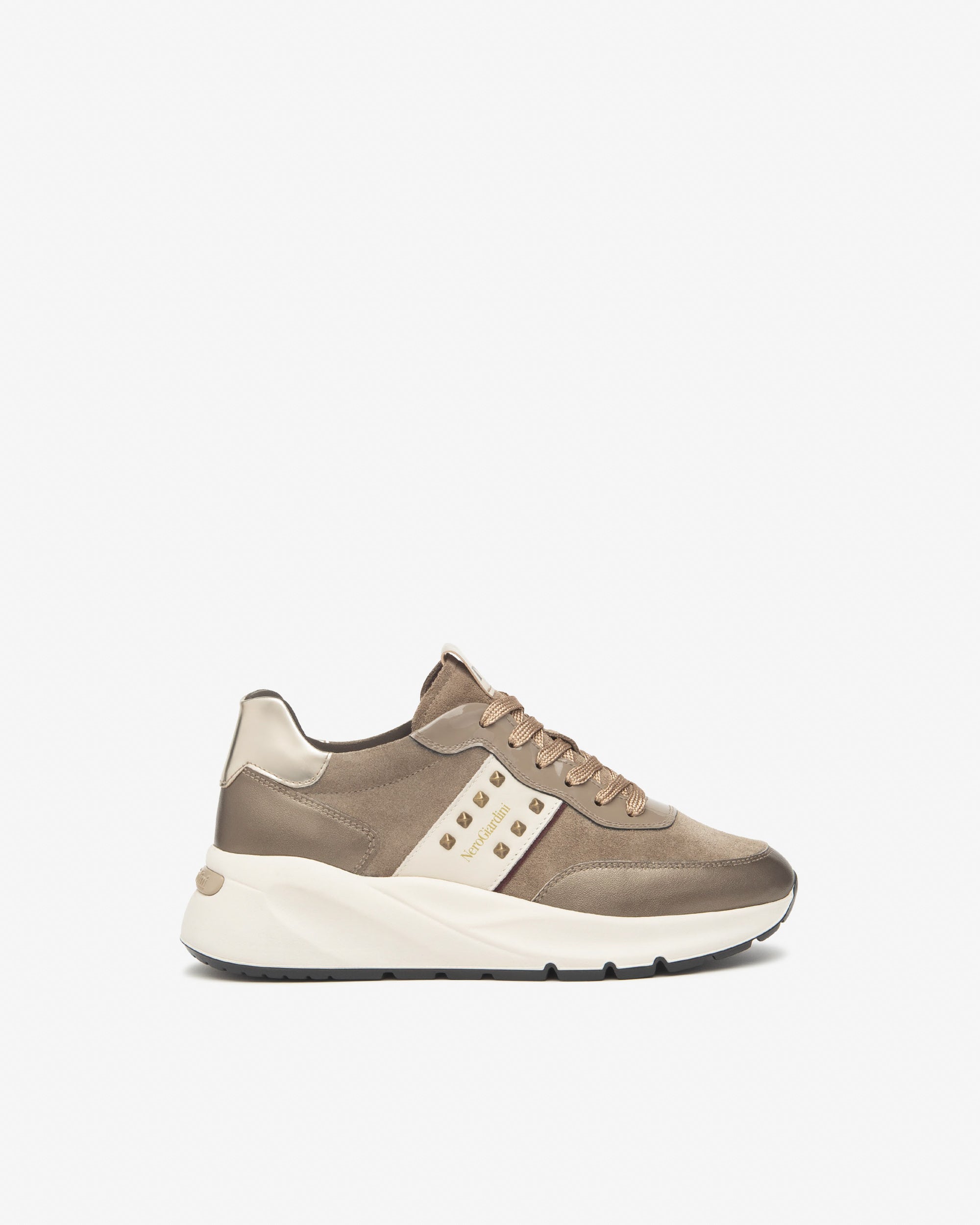 Nero Giardini Sneakers baskets daim cuir femme memory