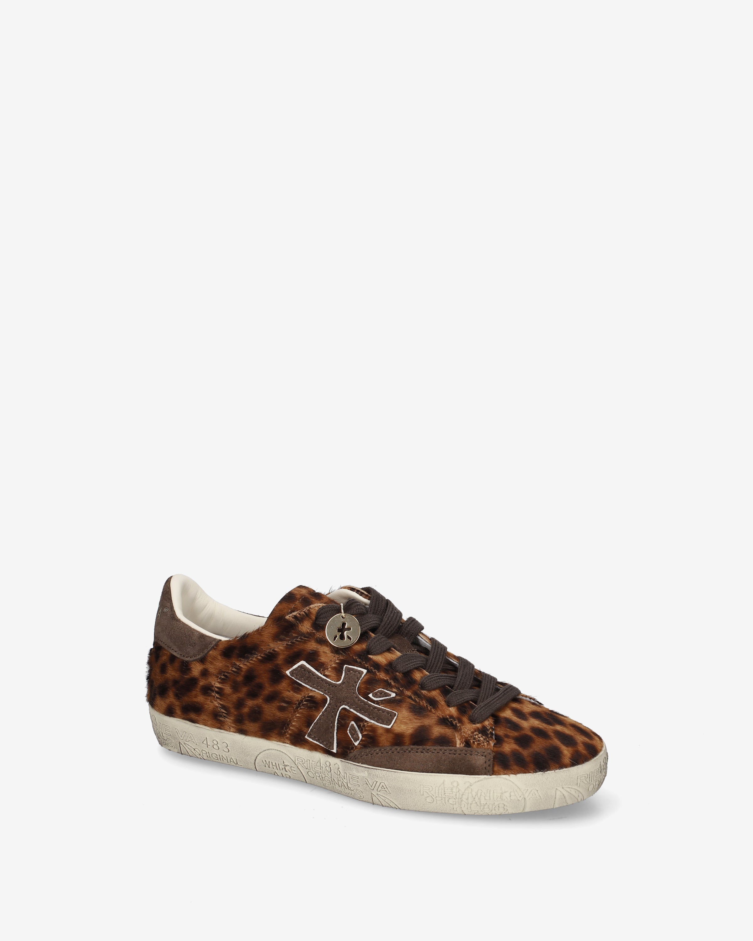 Premiata Stevend 8711 sneakers léopard marron femme