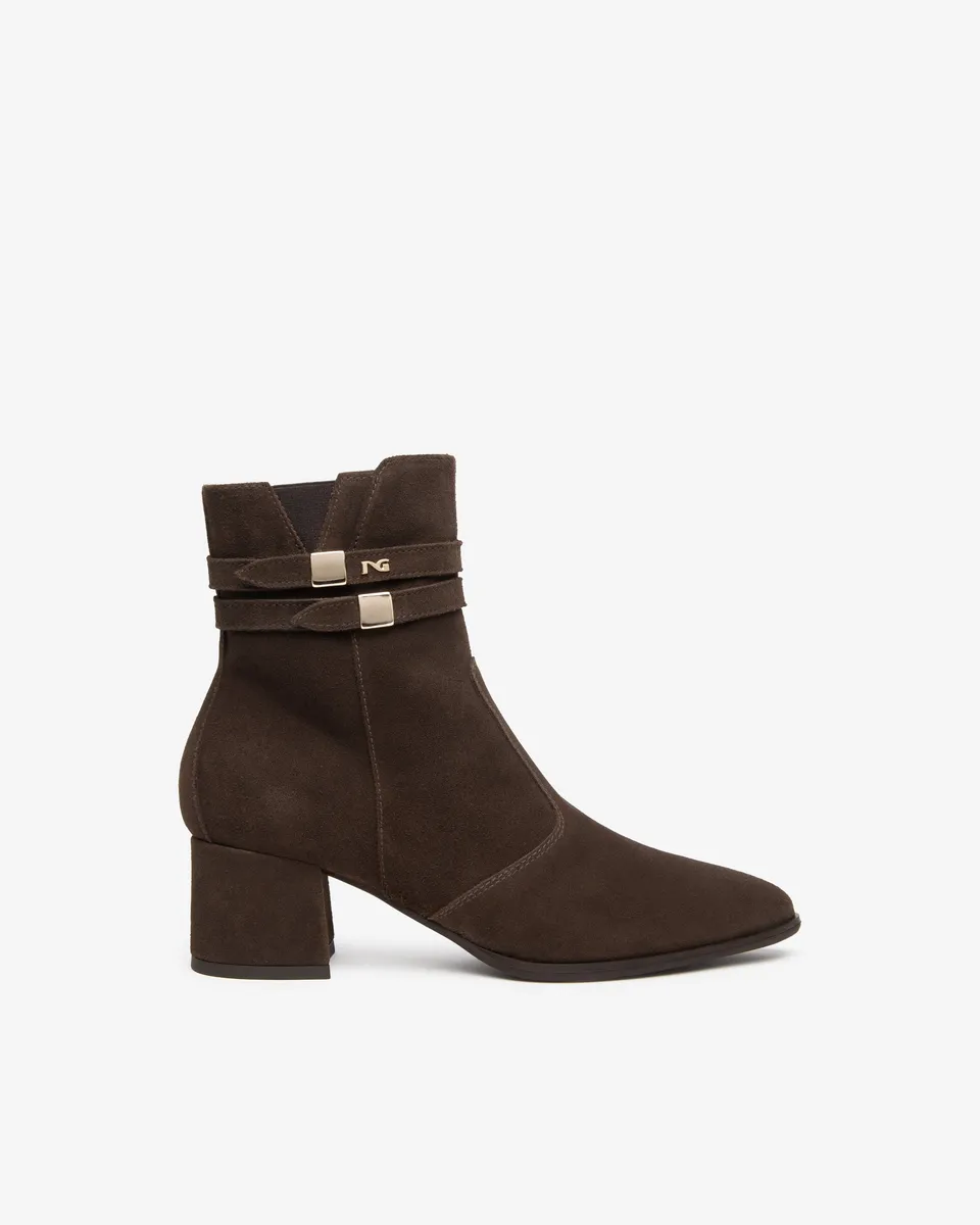 Nero Giardini Booties bottines daim talon 60 mm
