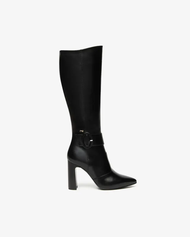 Nero Giardini Boots bottes cuir femme talon 95 mm