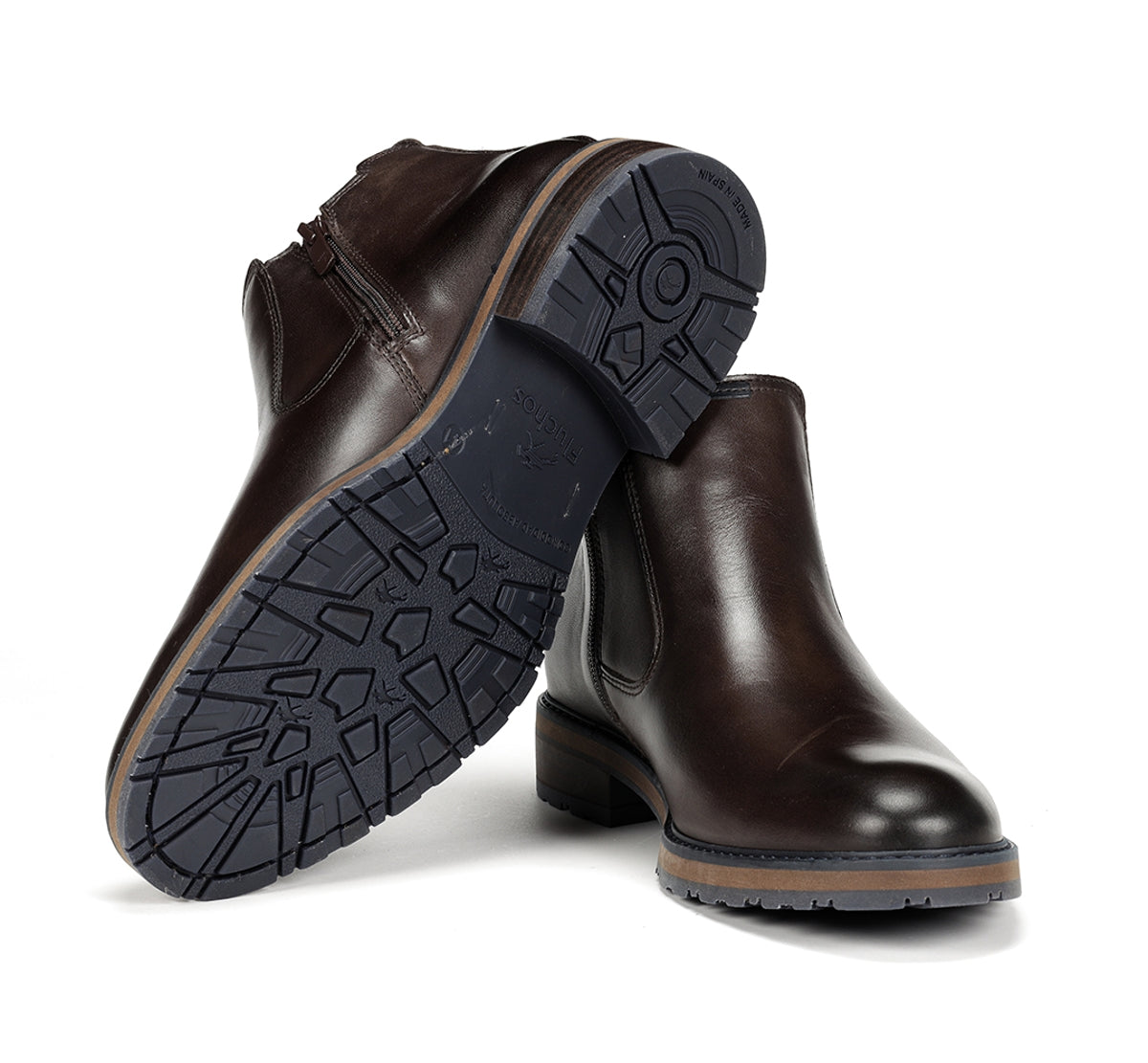 Fluchos Ulrich F1873 bottines homme marron cuir