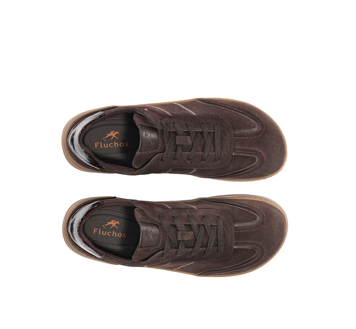 Fluchos Jungle F2554 baskets femme marron cuir souple