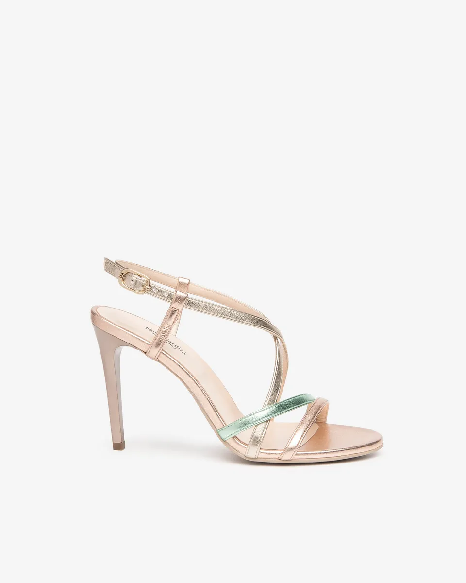 Nero Giardini Sandals Sandales Cuir Talon 9,5 cm