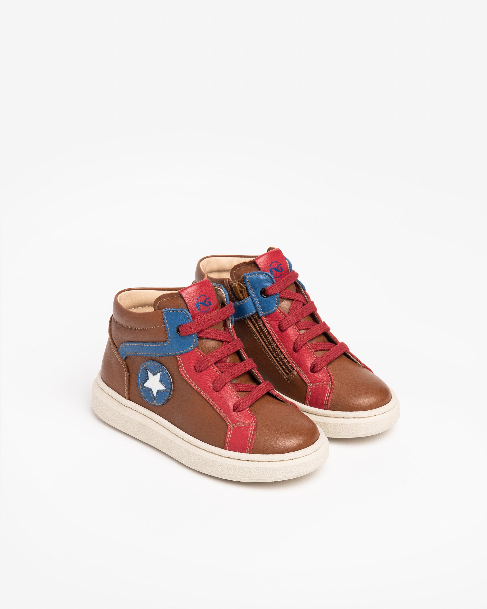 Nero Giardini Sneakers baskets cuir garçon DryGo 25-30