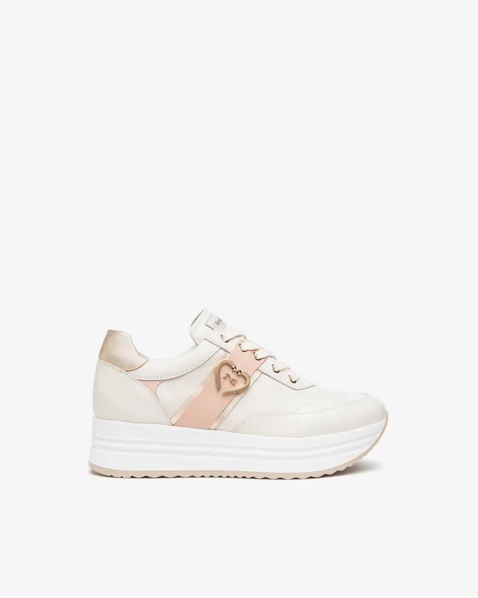 Nero Giardini Sneakers baskets cuir femme printemps