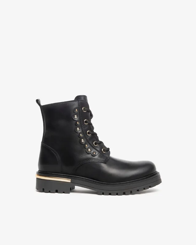 Nero Giardini Combat Boots bottines cuir fille 35