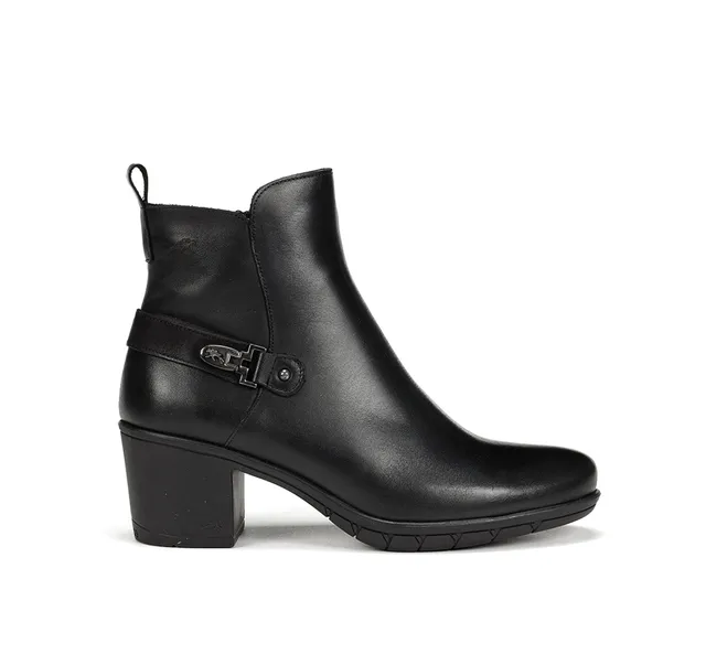 Fluchos Nydia F1798 bottine noire femme cuir