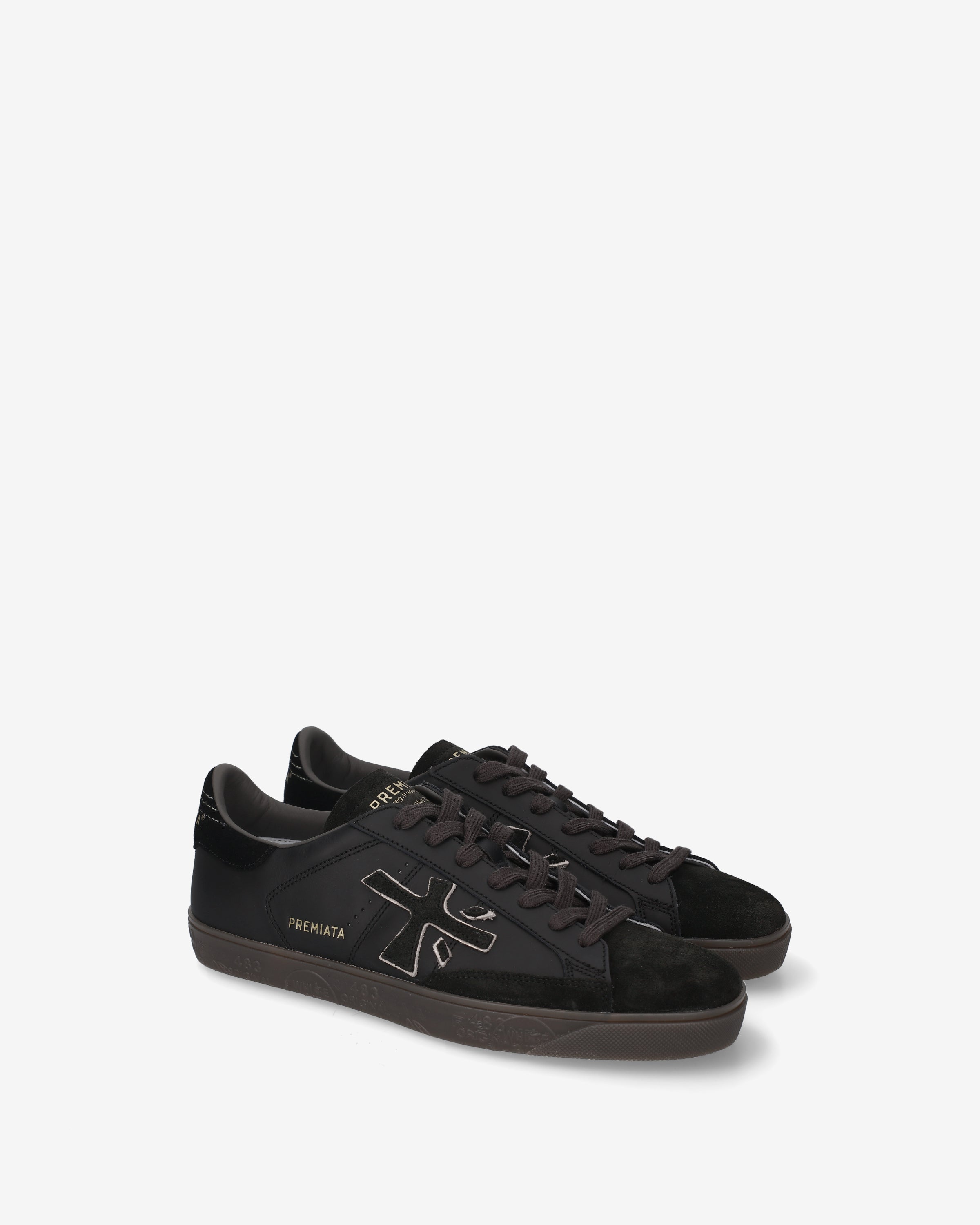 Premiata Steven 8484 sneakers homme cuir noir